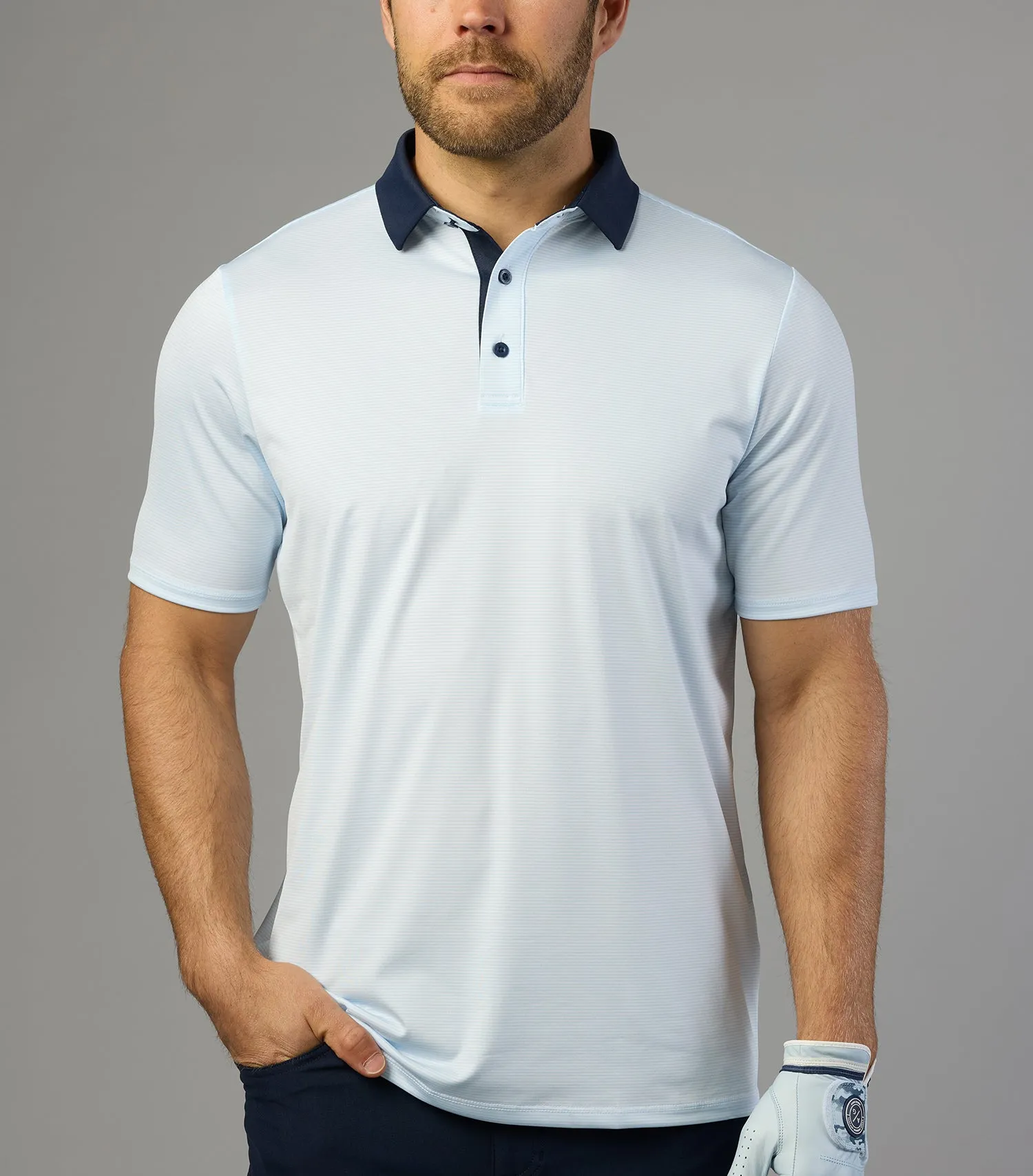 Jib Stripe Polo