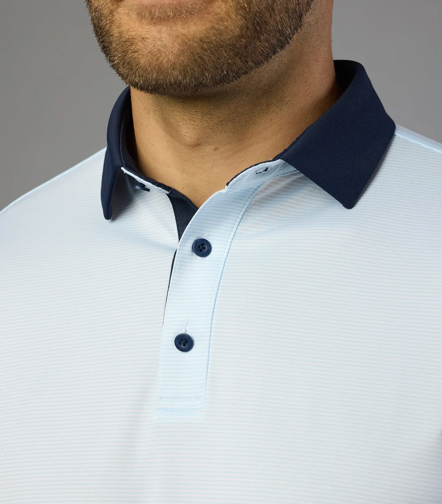 Jib Stripe Polo