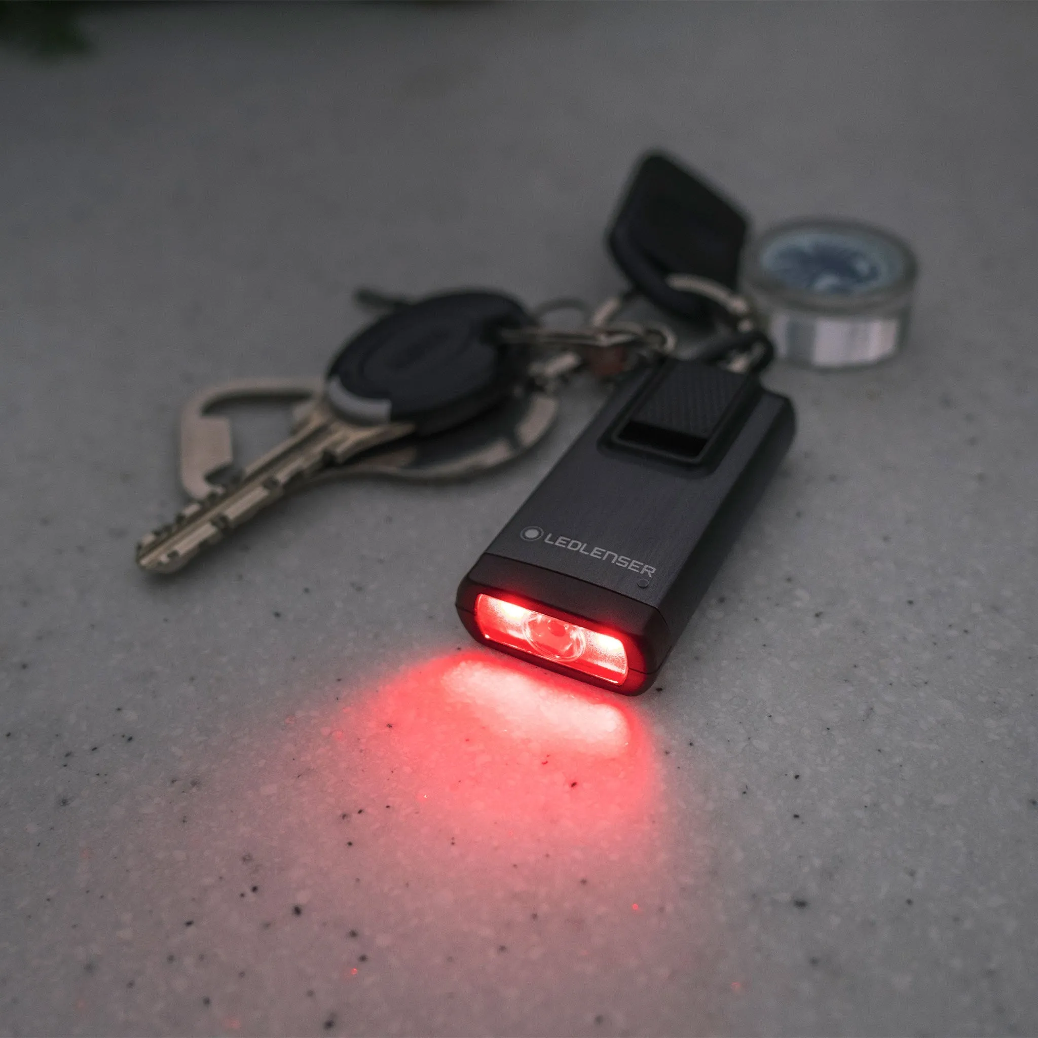 K6R Rechargeable Keyring Torch