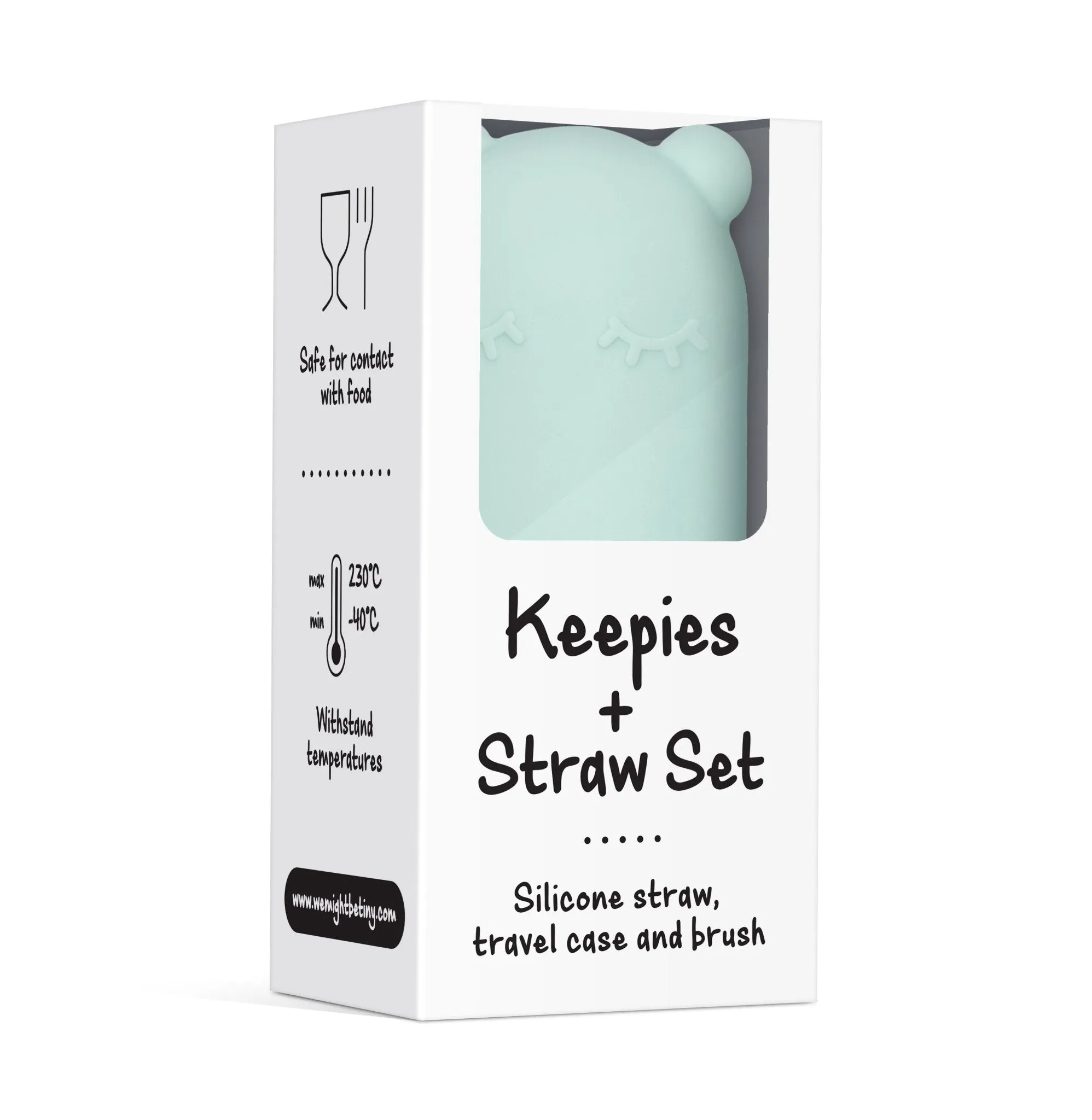 Keepie   Straw Set - Mint