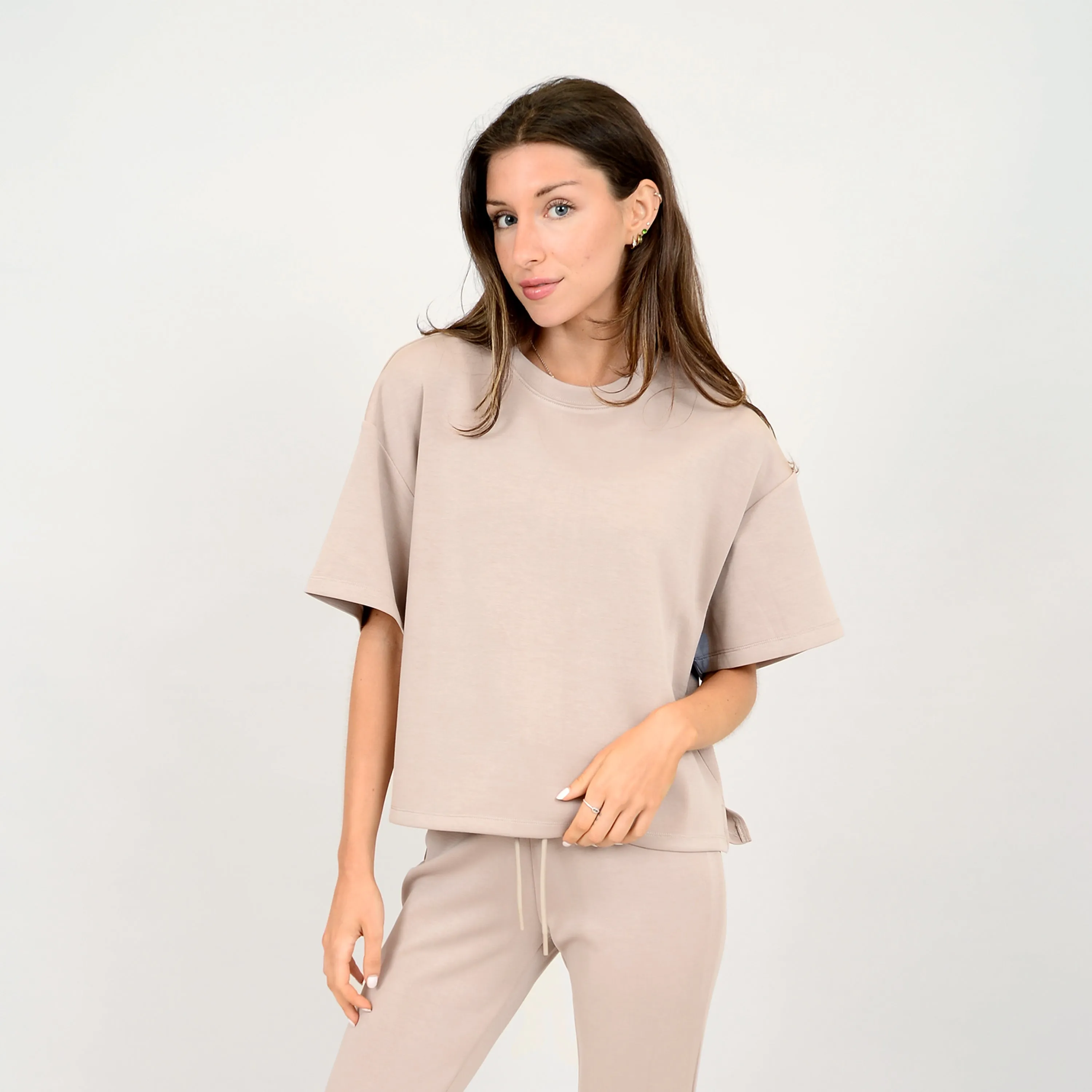 Lola's Room Soft Scuba Boxy Tee