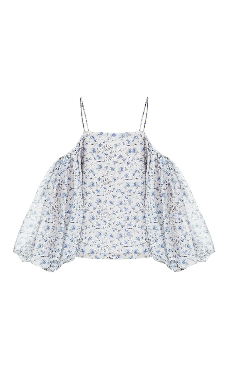 Long Sleeve Floral Summer Top