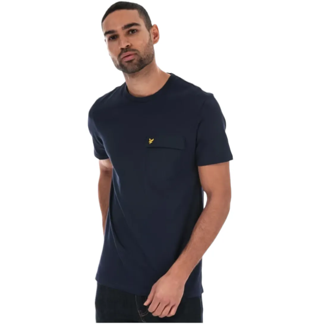 Lyle and Scott Nylon Pocket T-shirt