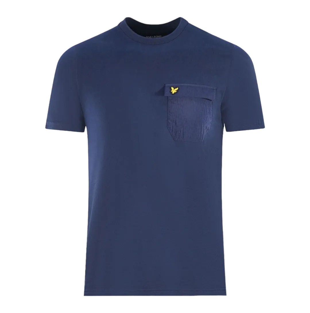 Lyle and Scott Nylon Pocket T-shirt