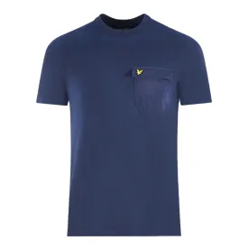 Lyle and Scott Nylon Pocket T-shirt