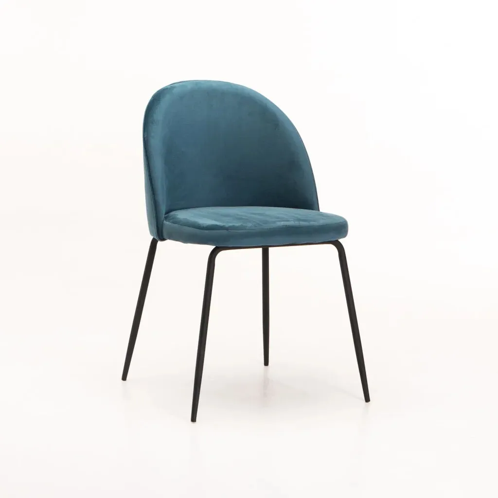 MADDIE VELVET DINING CHAIR