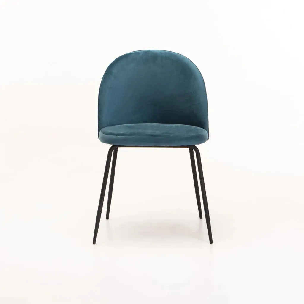 MADDIE VELVET DINING CHAIR