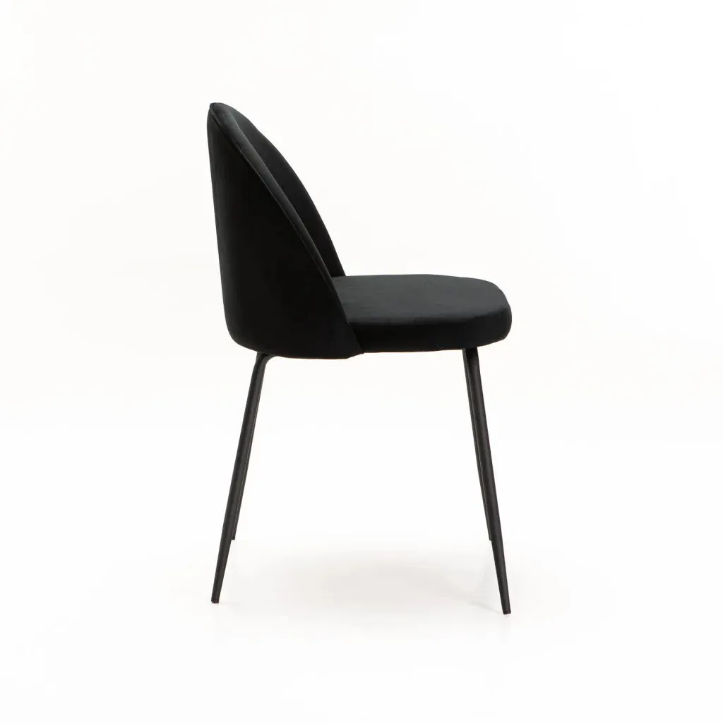 MADDIE VELVET DINING CHAIR