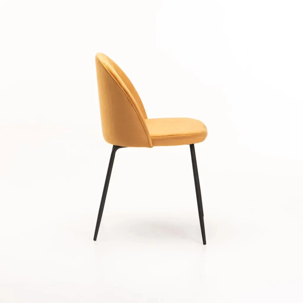 MADDIE VELVET DINING CHAIR