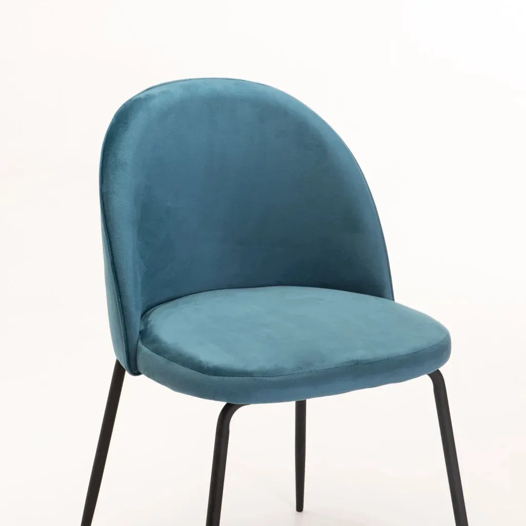 MADDIE VELVET DINING CHAIR