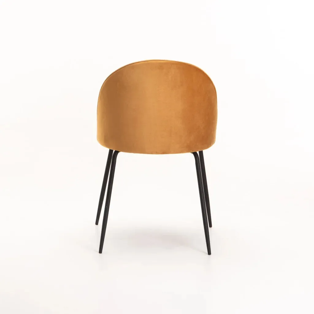 MADDIE VELVET DINING CHAIR