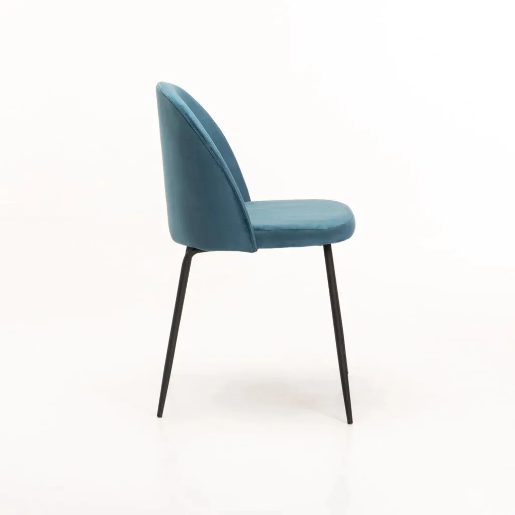 MADDIE VELVET DINING CHAIR