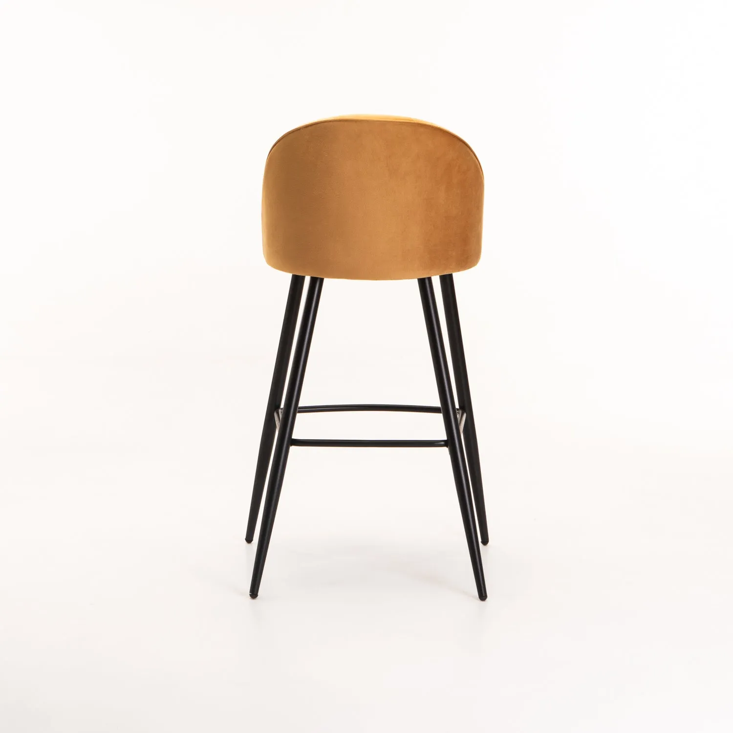 MADDIE VELVET KITCHEN STOOL