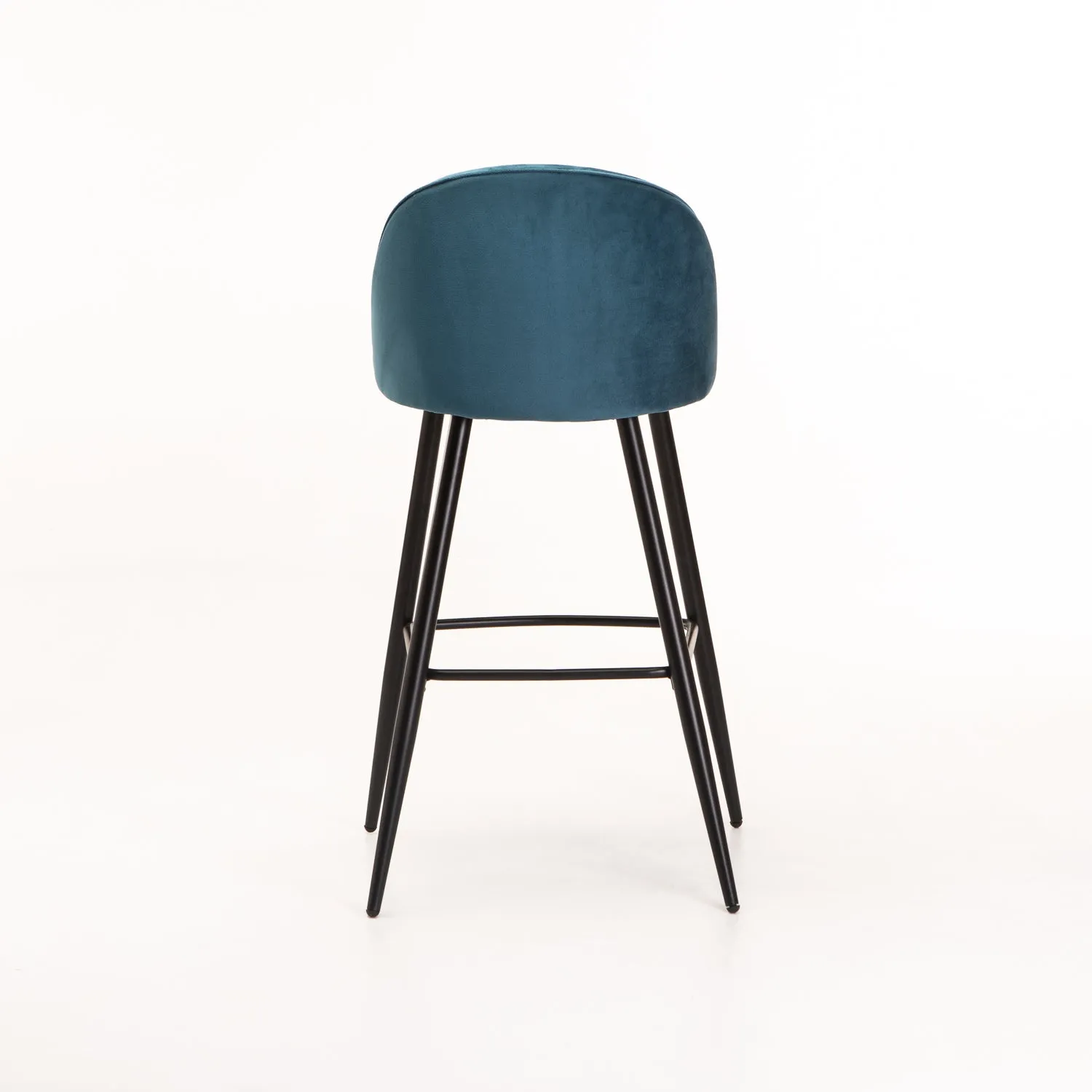 MADDIE VELVET KITCHEN STOOL