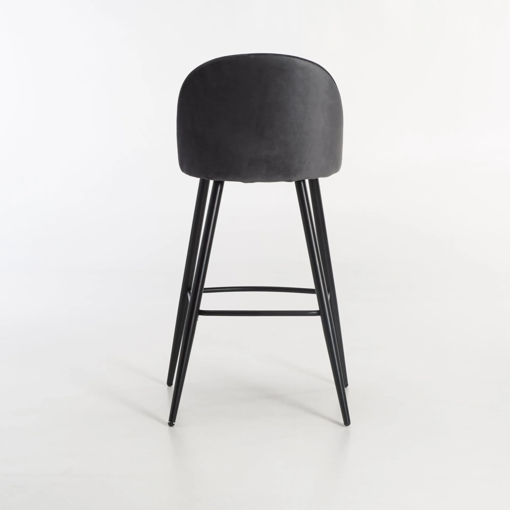 MADDIE VELVET KITCHEN STOOL