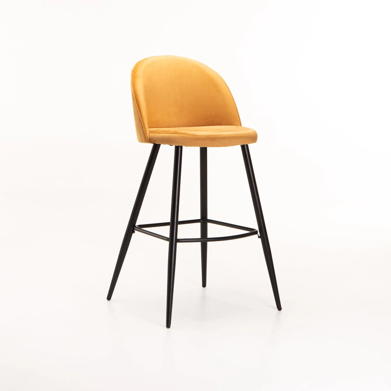 MADDIE VELVET KITCHEN STOOL