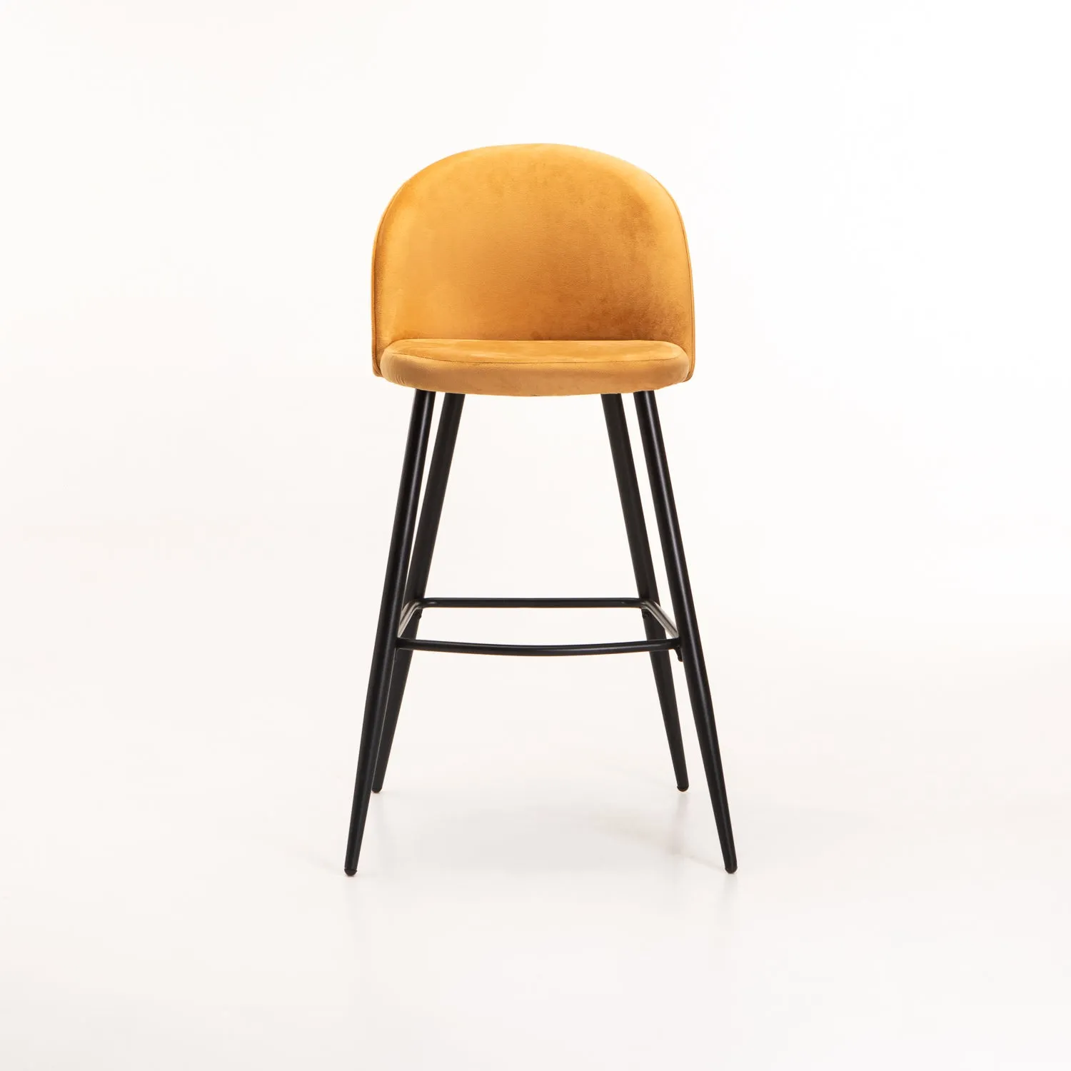 MADDIE VELVET KITCHEN STOOL