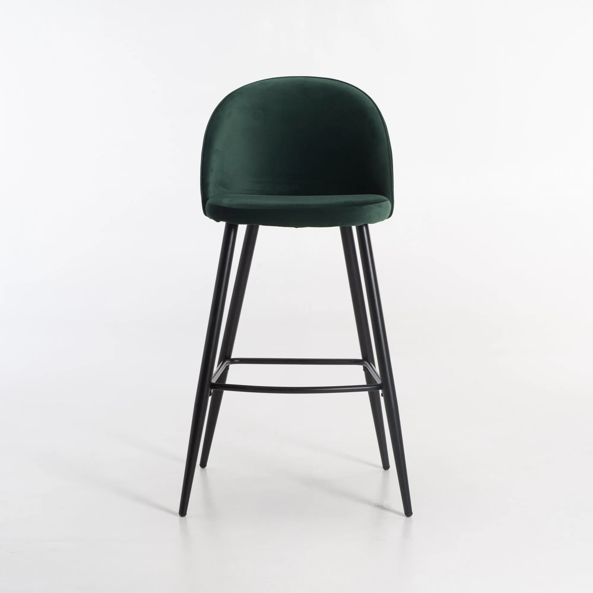 MADDIE VELVET KITCHEN STOOL