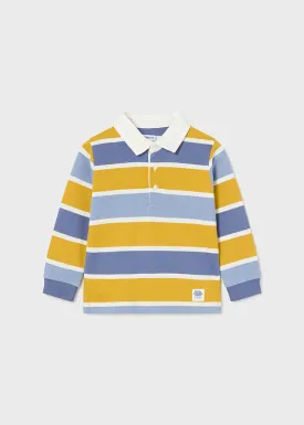 Mayoral 2185 023 - Pollen Long Sleeve Stripe Polo