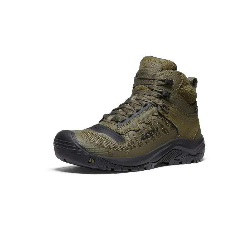 Men's Reno Waterproof Mid (Soft Toe)  |  Dark Olive/Black