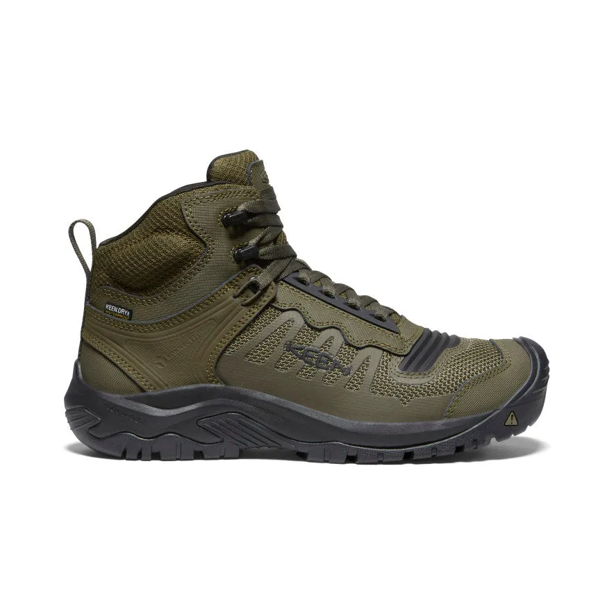 Men's Reno Waterproof Mid (Soft Toe)  |  Dark Olive/Black