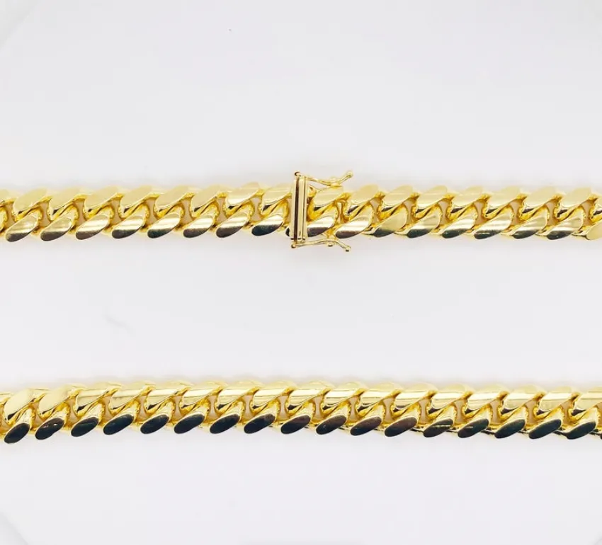 Miami Cuban Chain Extra Large Solid 14K Gold