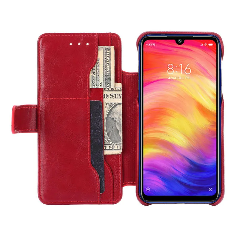 Mobile Phone Cases PU Leather Card Pocket Flip Wallet Soft Phone Cover Bag Kickstand Anti-knock For Galaxy S8 S9 Plus L