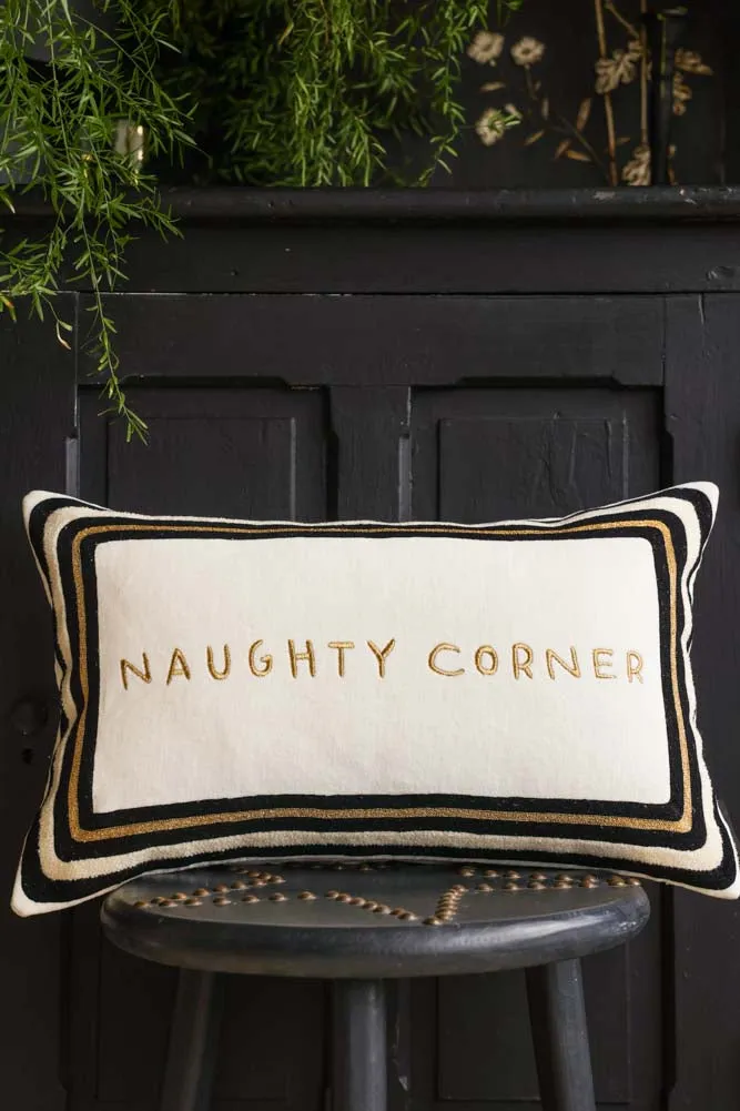 Naughty Corner Cushion