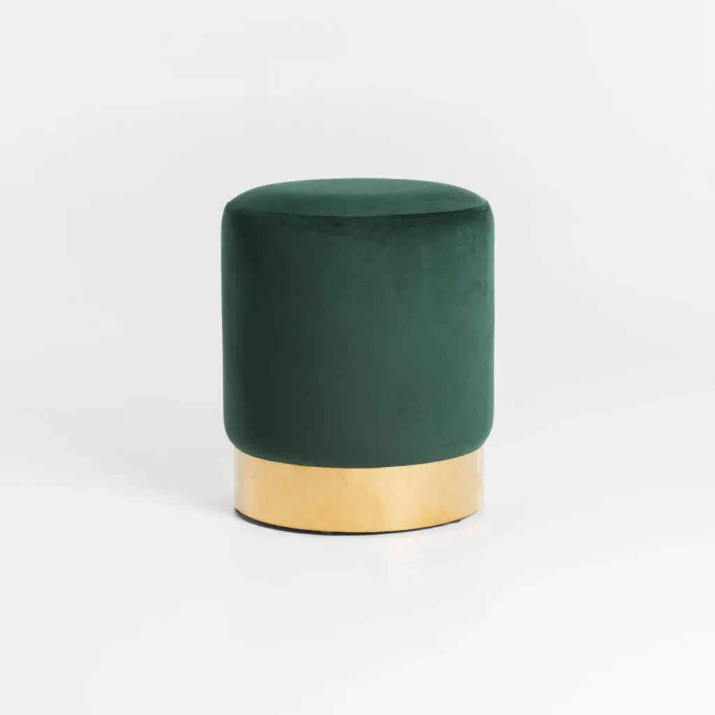 NEPTUNE VELVET OTTOMAN