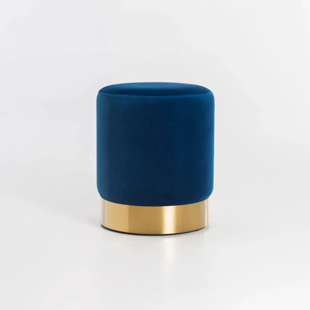 NEPTUNE VELVET OTTOMAN