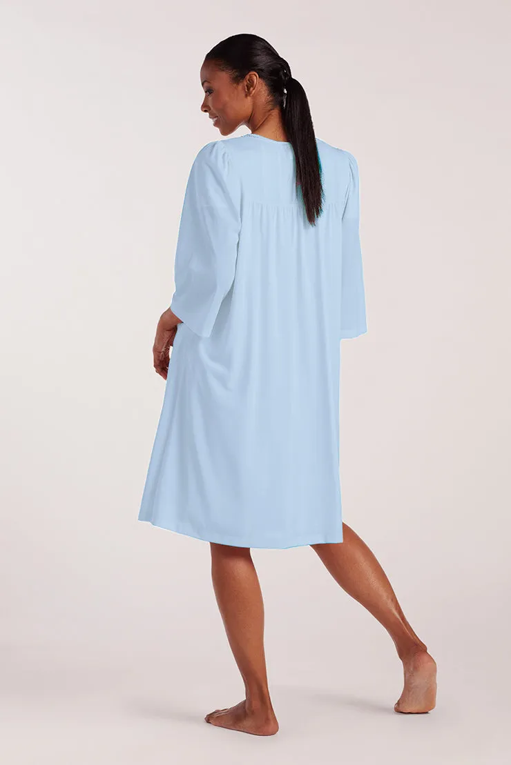 Nylon Tricot Short Robe