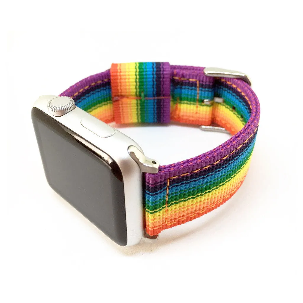 Nyloon Rainbow Nylon Apple Watch Band