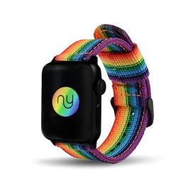 Nyloon Rainbow Nylon Apple Watch Band