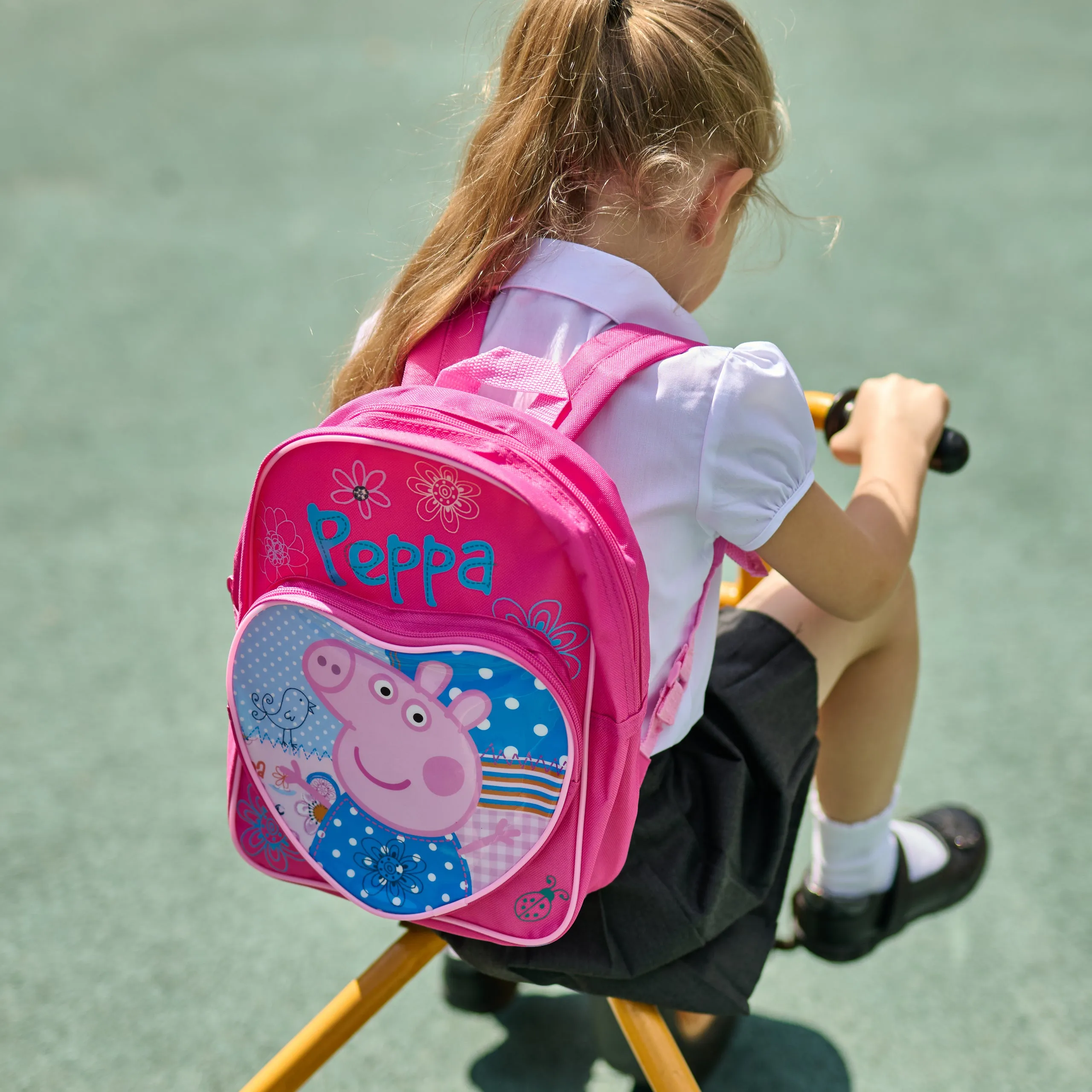 Peppa Pig Backpack - Patchwork Heart