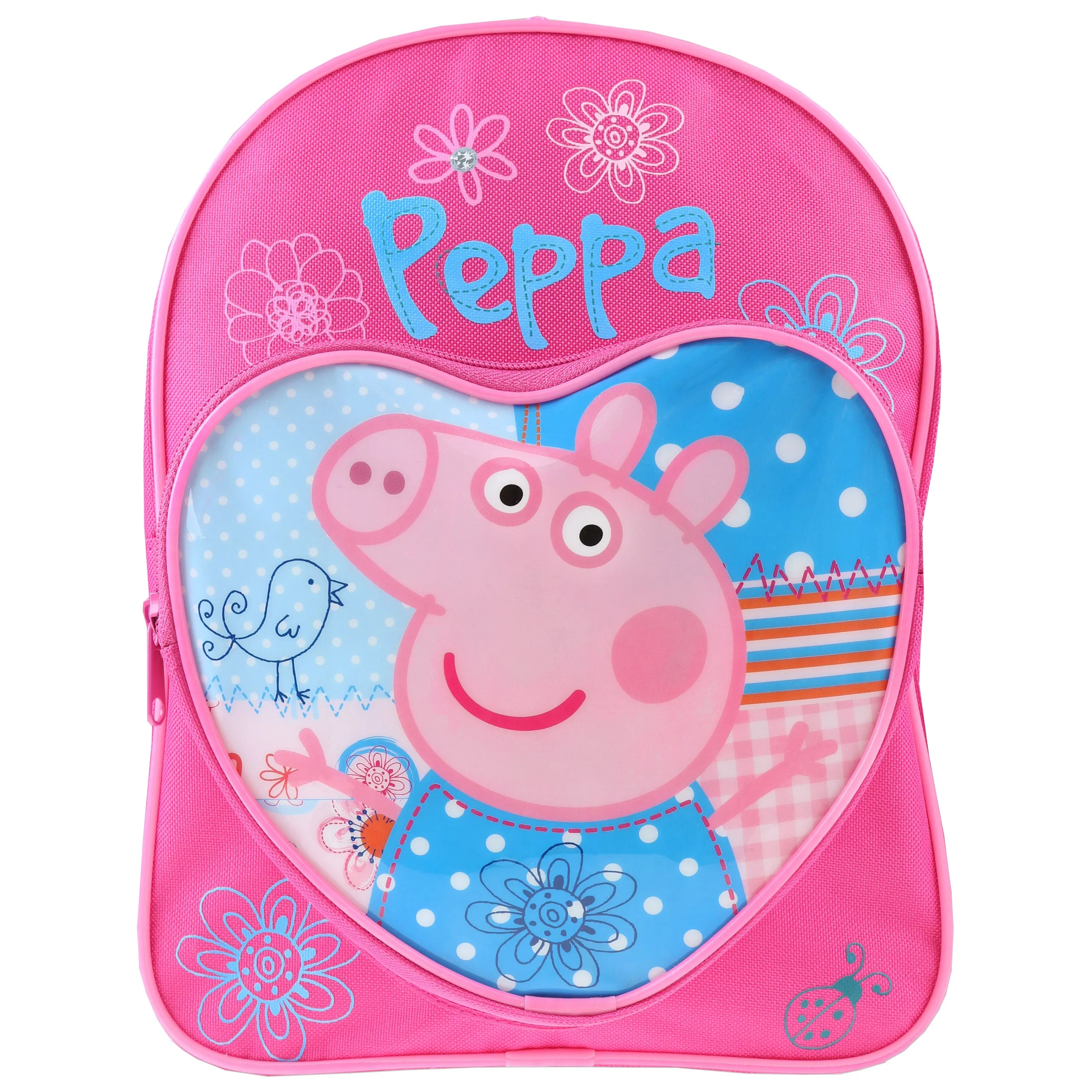 Peppa Pig Backpack - Patchwork Heart