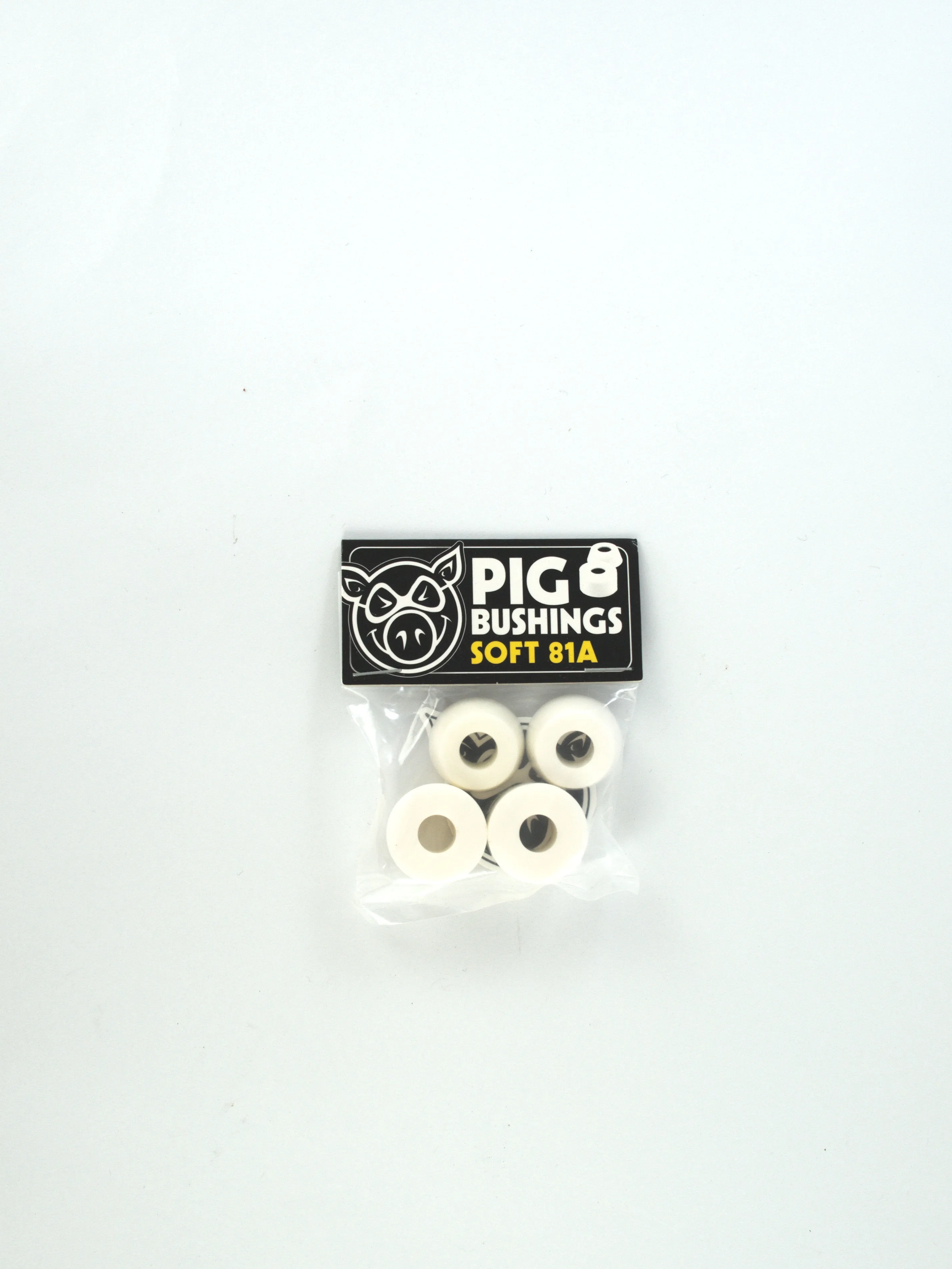 Pig Wheels - Bushings - Soft 81a - White