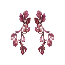 Plum Pietrina Earrings