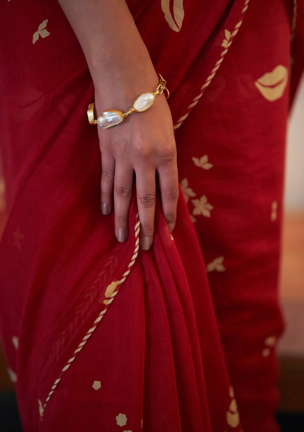 Poppy Floral Saree