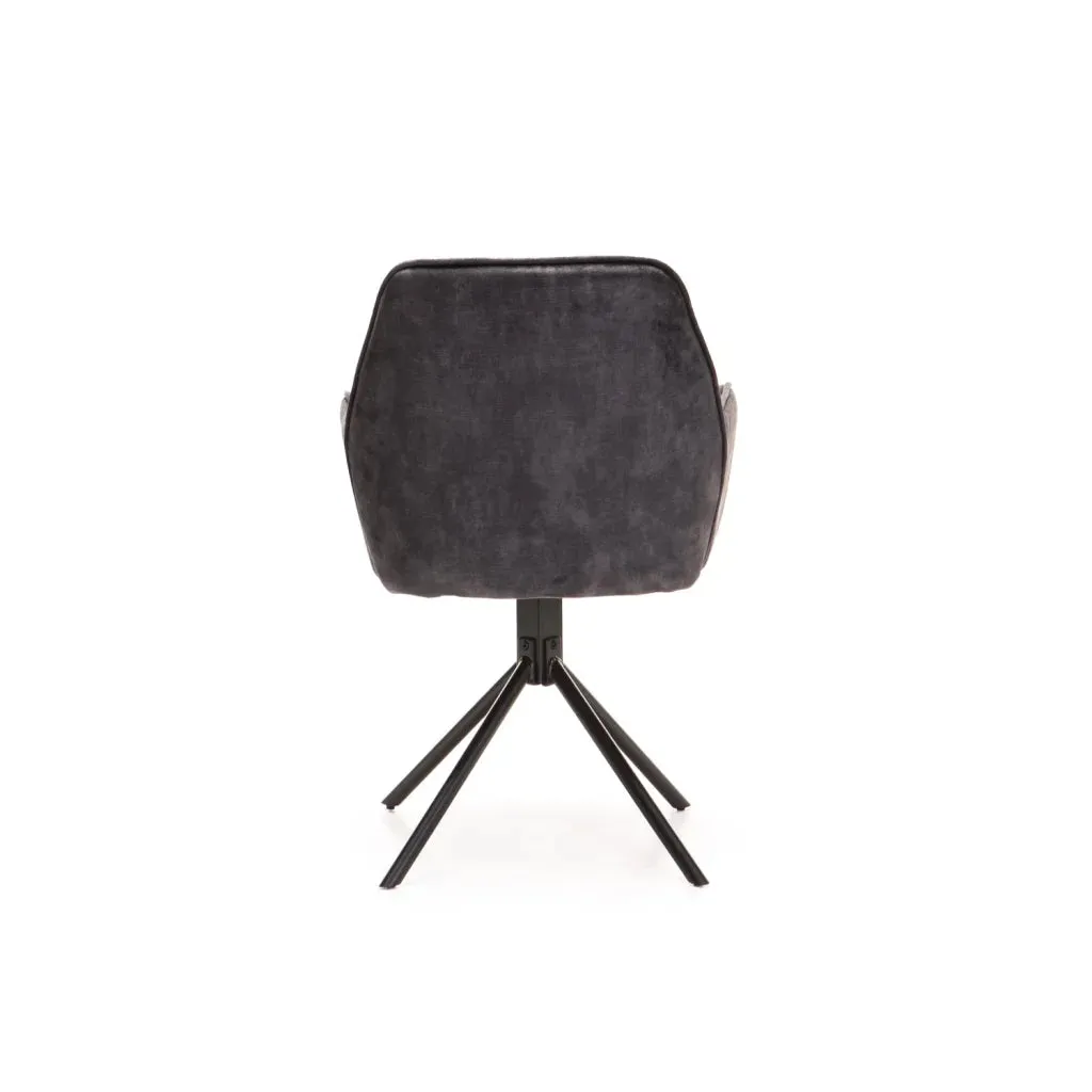 QUINN DELUXE VELVET DINING CHAIR