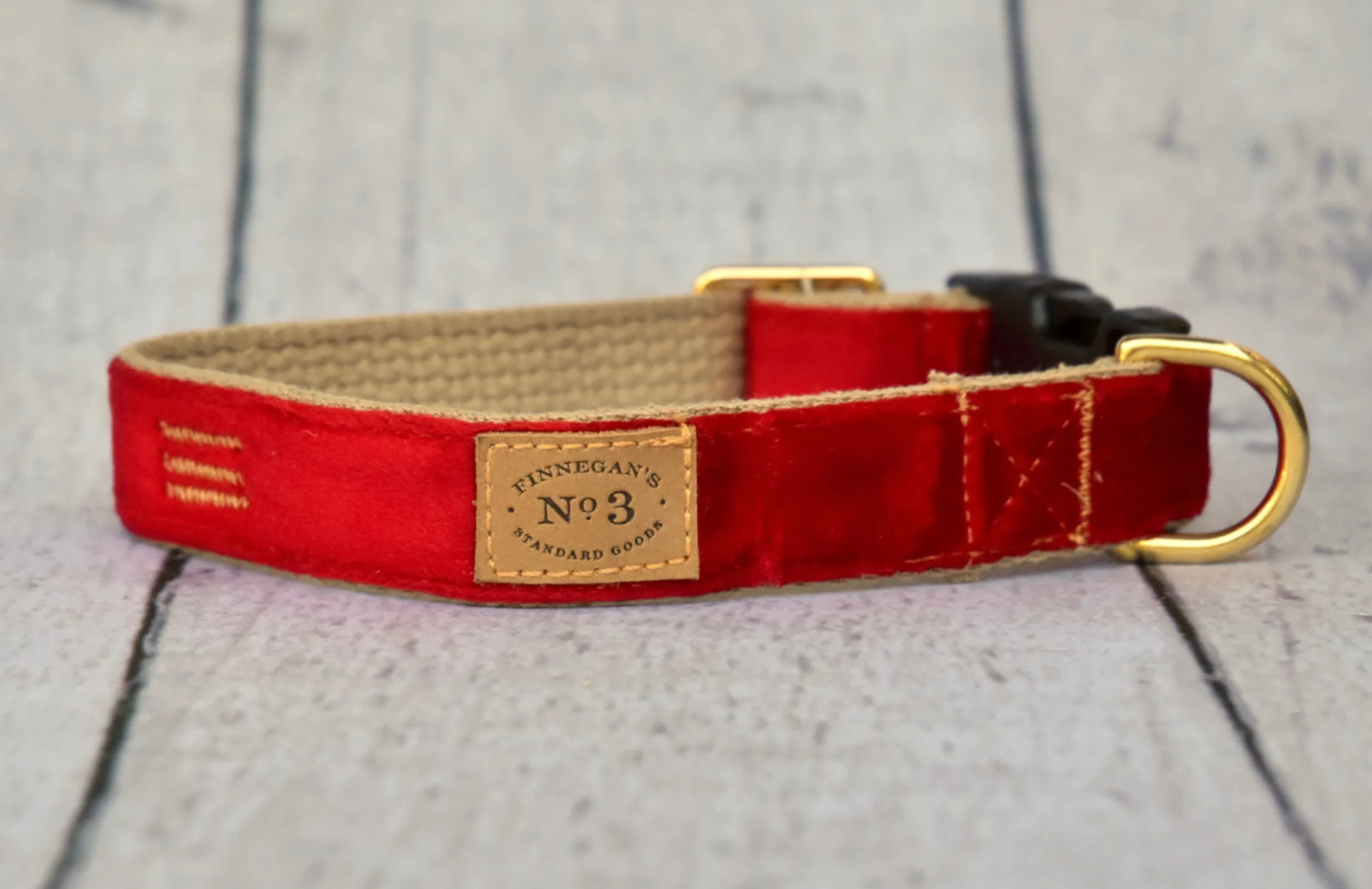 Red Velvet Collar