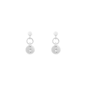 Sia Beaded Earrings - Sterling Silver