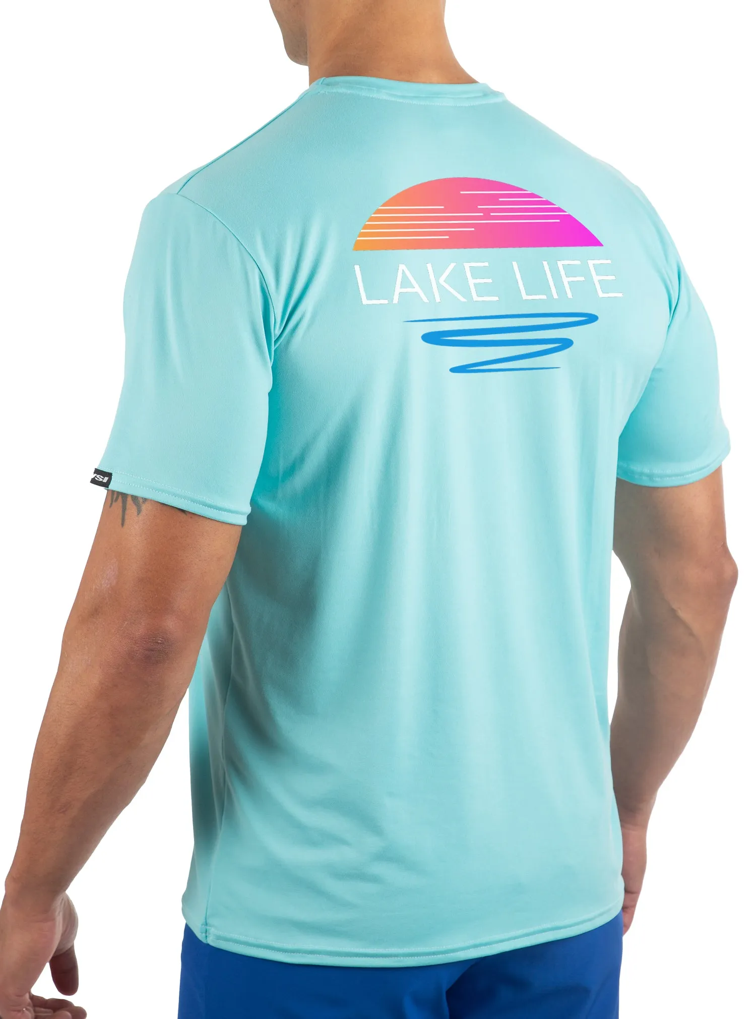 SoftTECH™ Short Sleeve Tee Lake Life Back