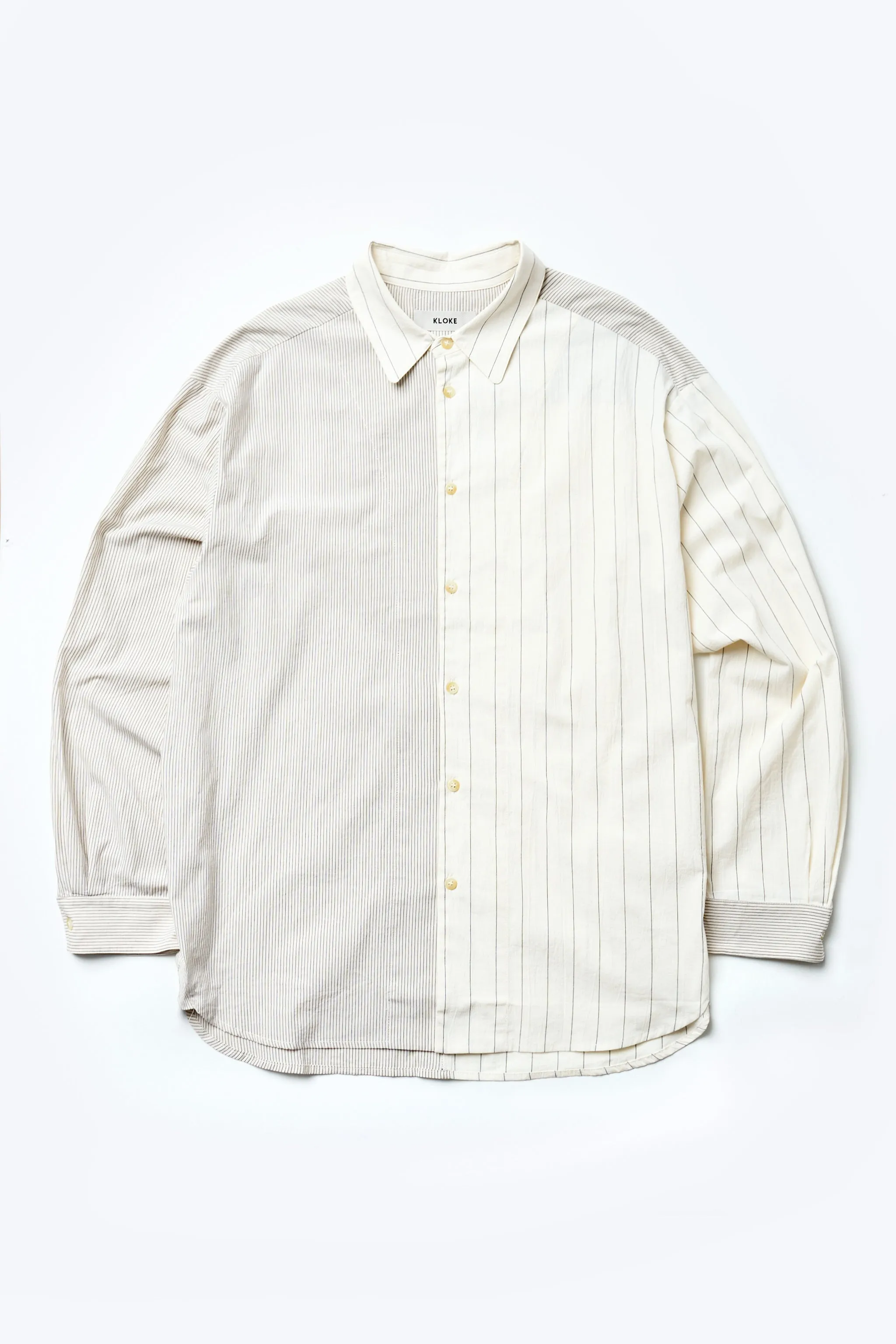 Spliced Stripe l/s Shirt Stripe