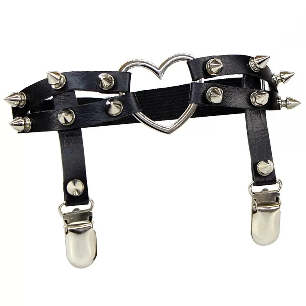 Studded Suspender Bands