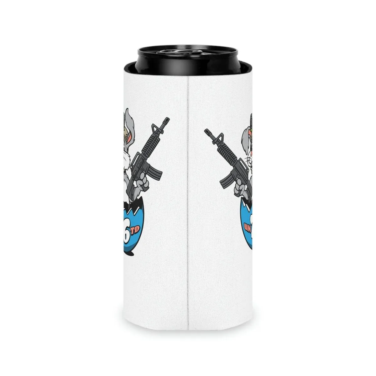 Tactical Bunny Can Cooler