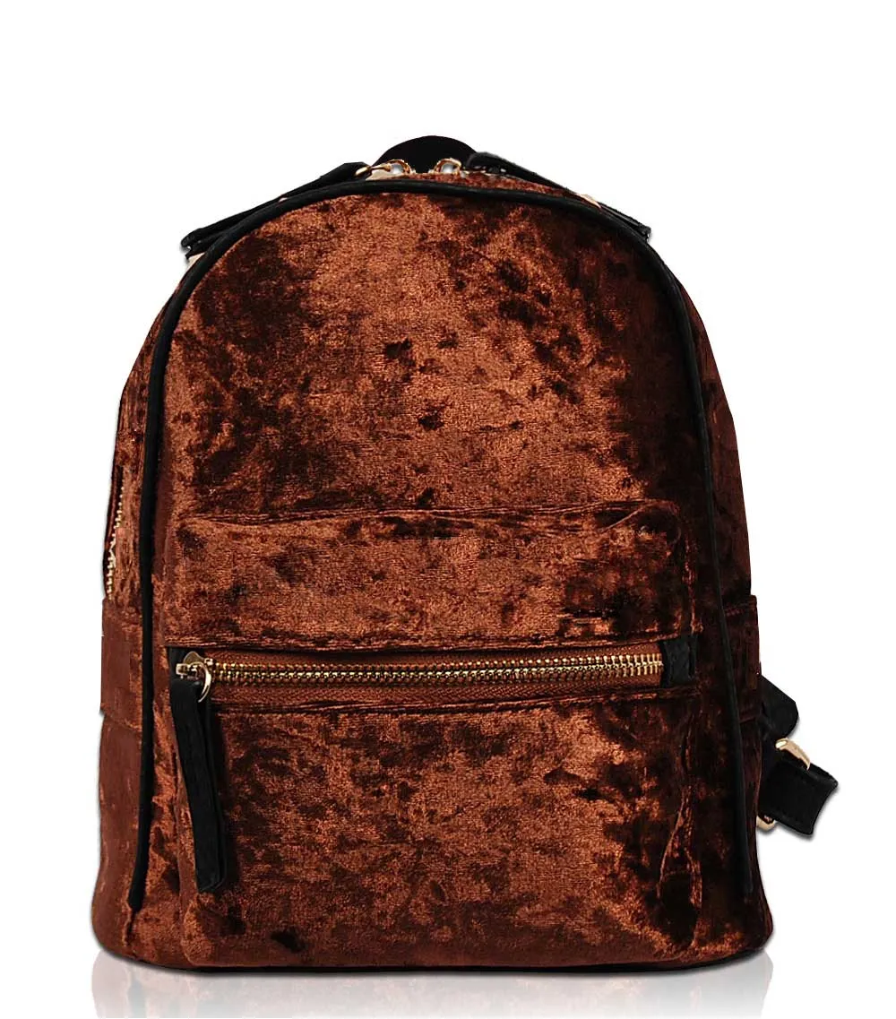 Topaz Velvet Backpack BP1459