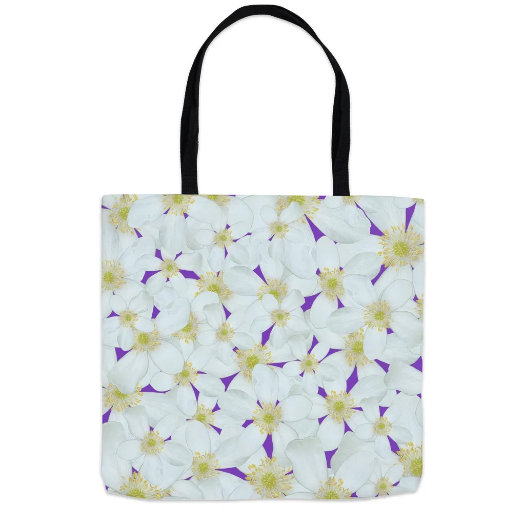 Tote Bag (Three sizes available) Wood Anemone  1