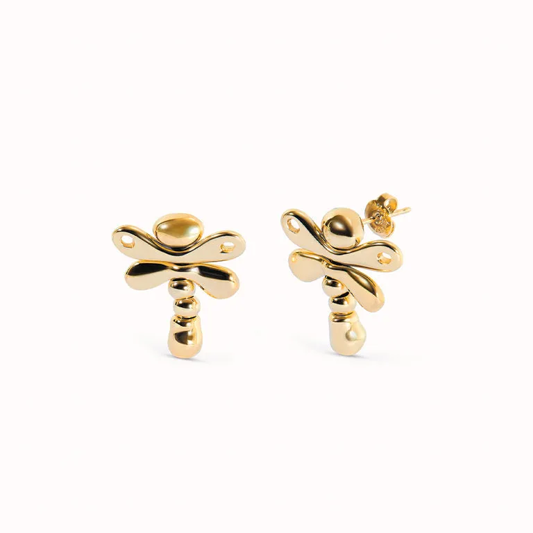 UNOde50 Dragonfly Earrings