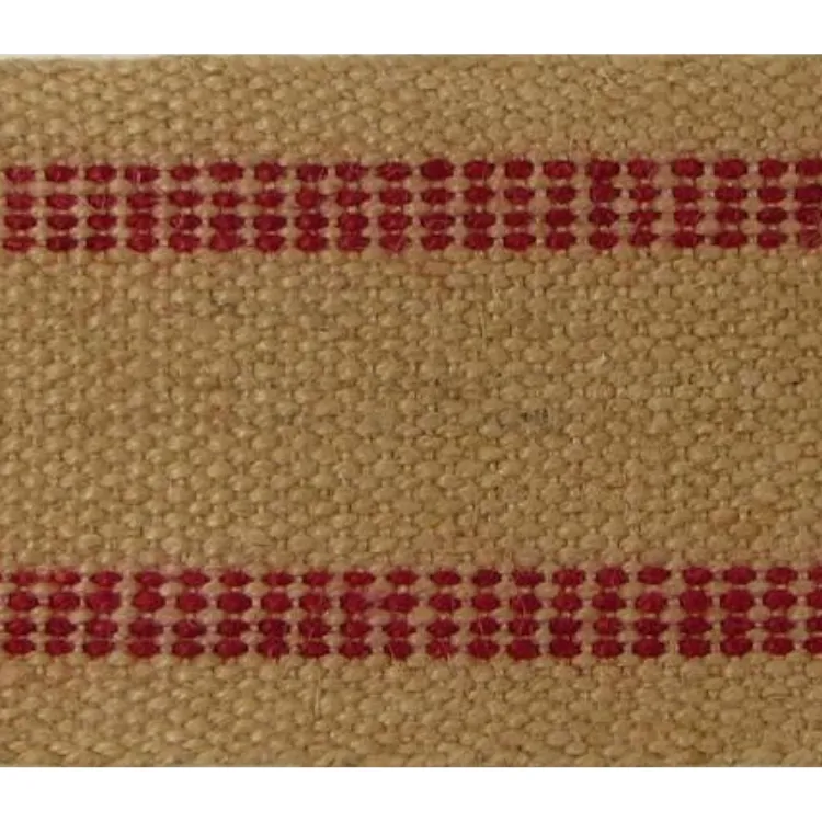 3.5-Inch Striped Jute Webbing