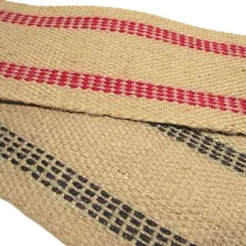 3.5-Inch Striped Jute Webbing